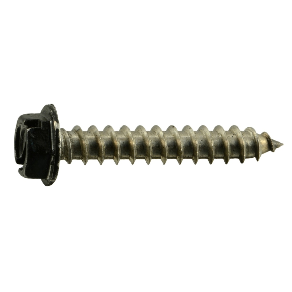 8 x 1 Hex SMS SS Black