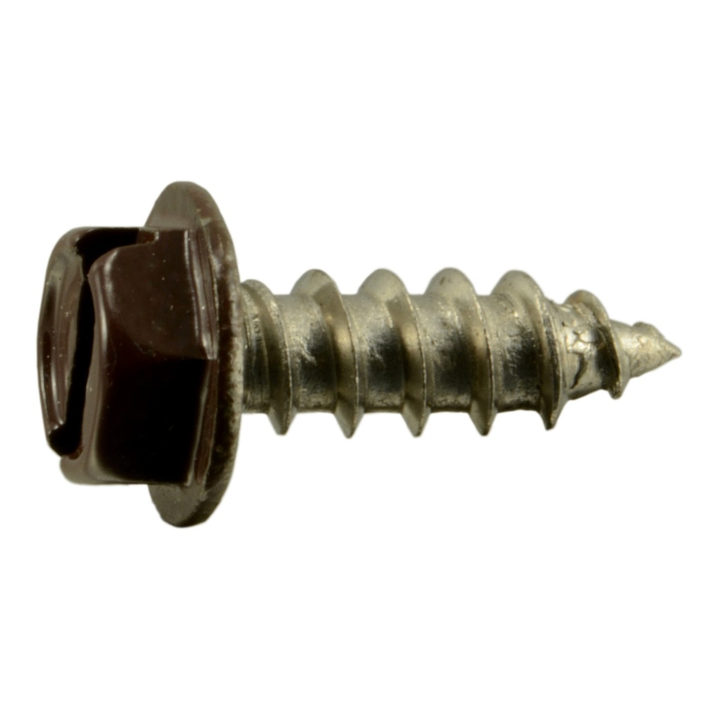 8 x 1/2 Hex SMS SS Brn