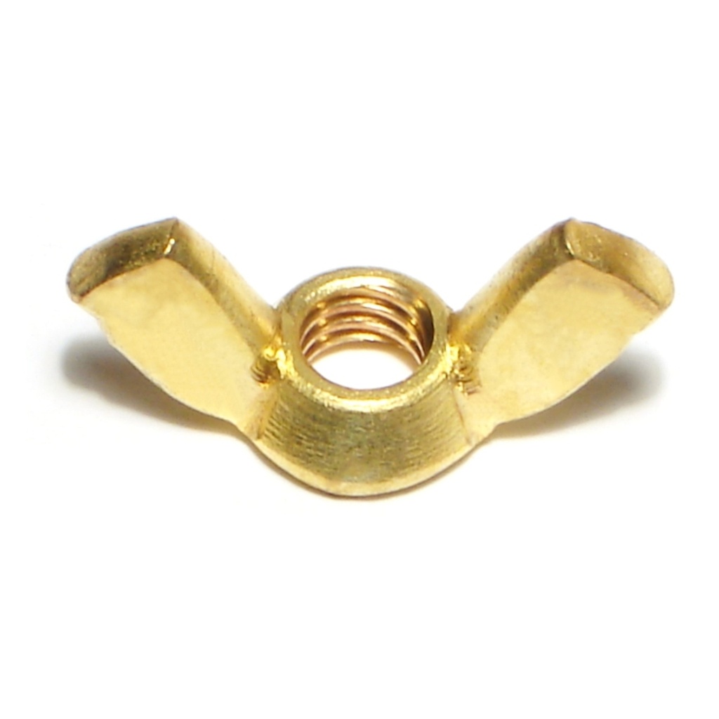 5/16-18 Wing Nut Brass