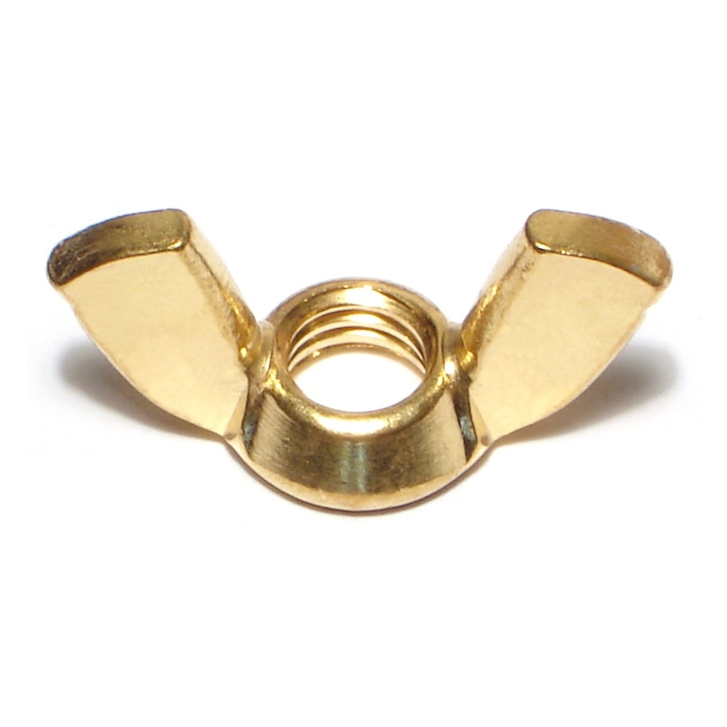 3/8-16 Wing Nut Brass