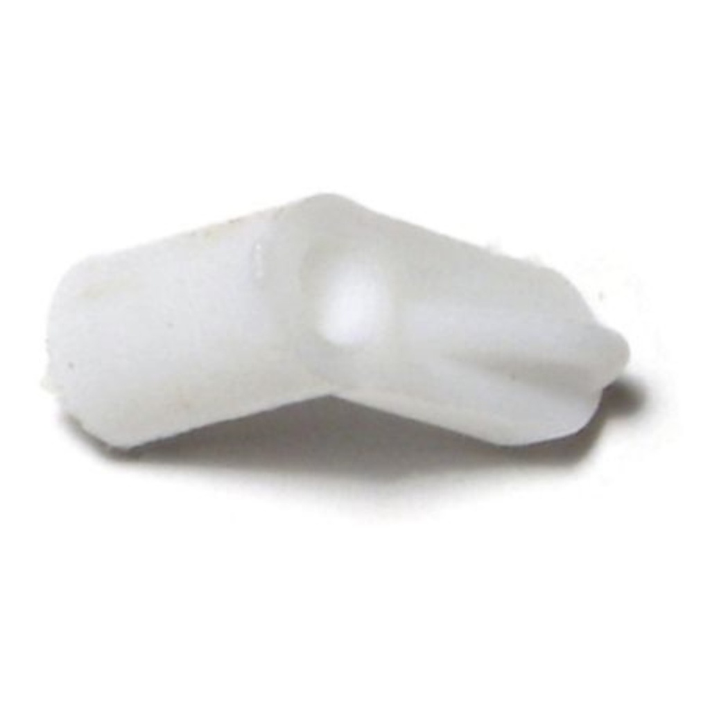 Offset 3/8 Window Clip-Whit