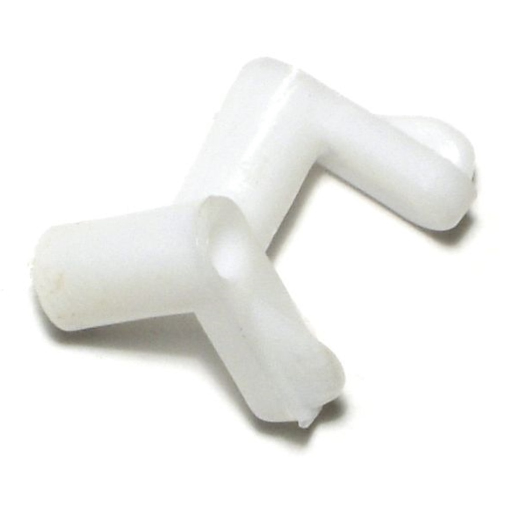 Offset 7/16 Window Clip-Whit