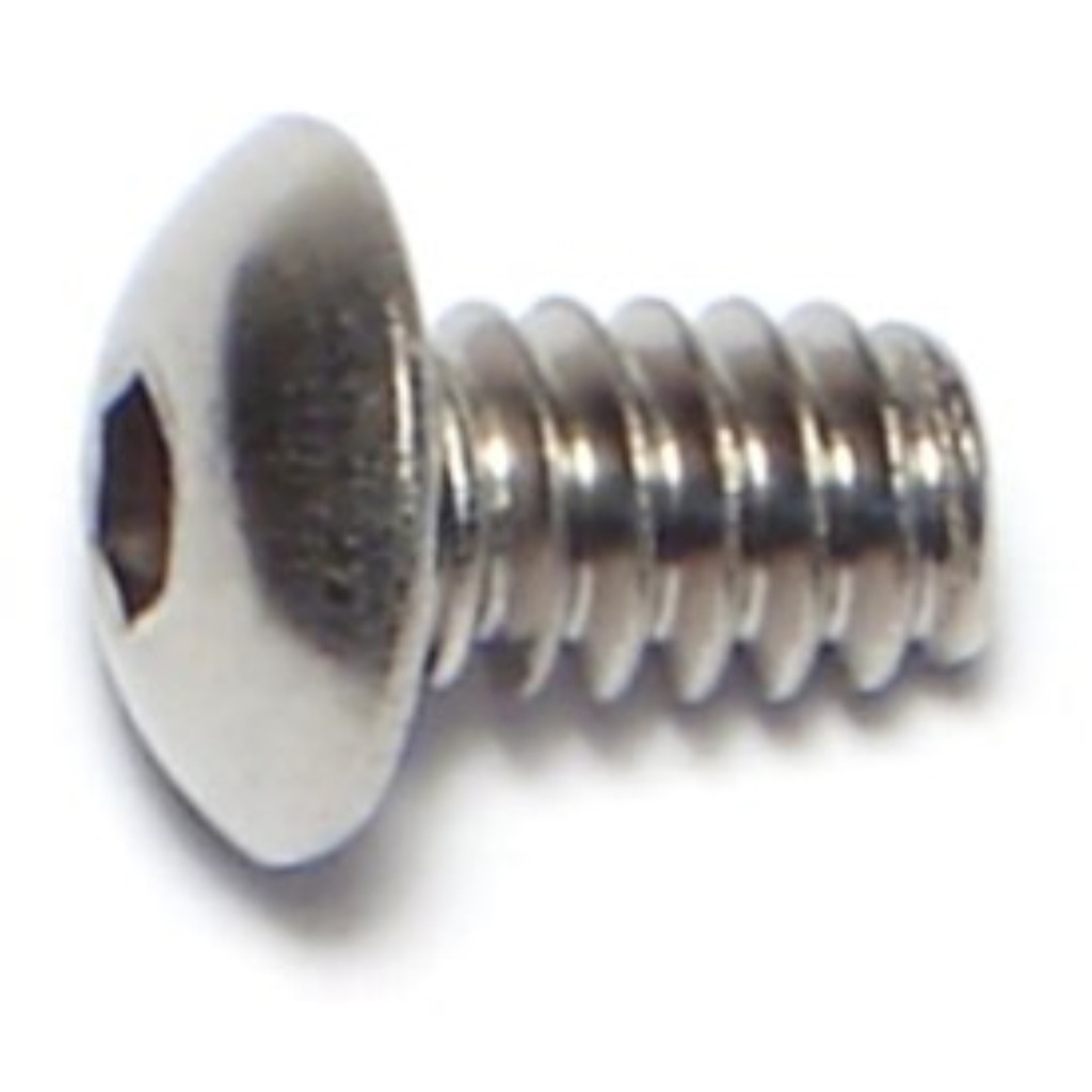 6-32X 1/4 Button Socket SS