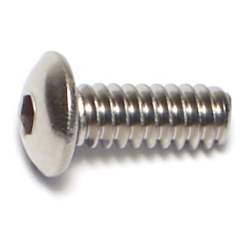6-32X 3/8 Button Socket SS