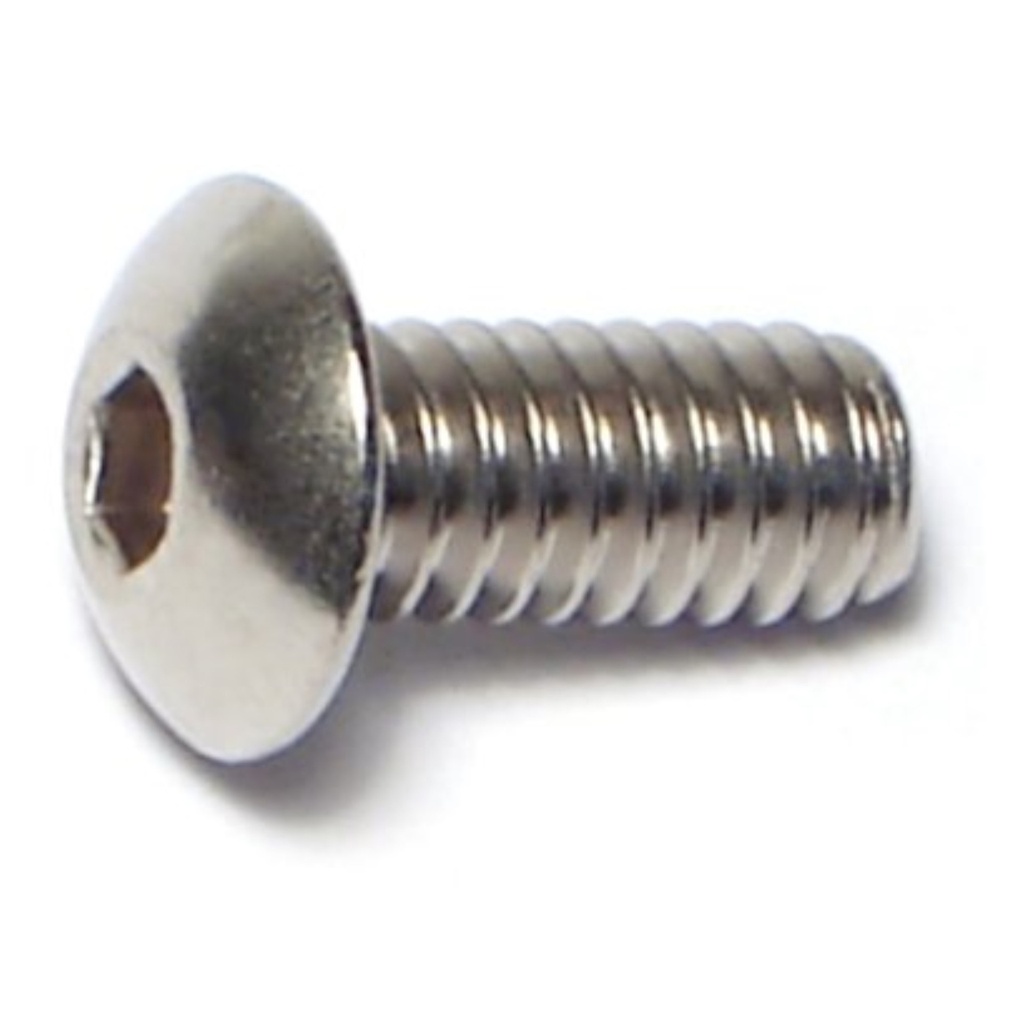 8-32X 3/8 Button Socket SS