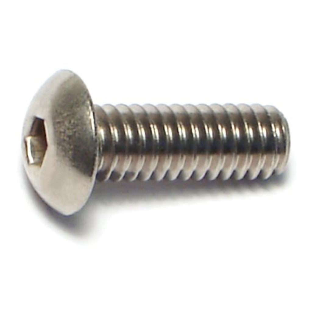 8-32X 1/2 Button Socket SS