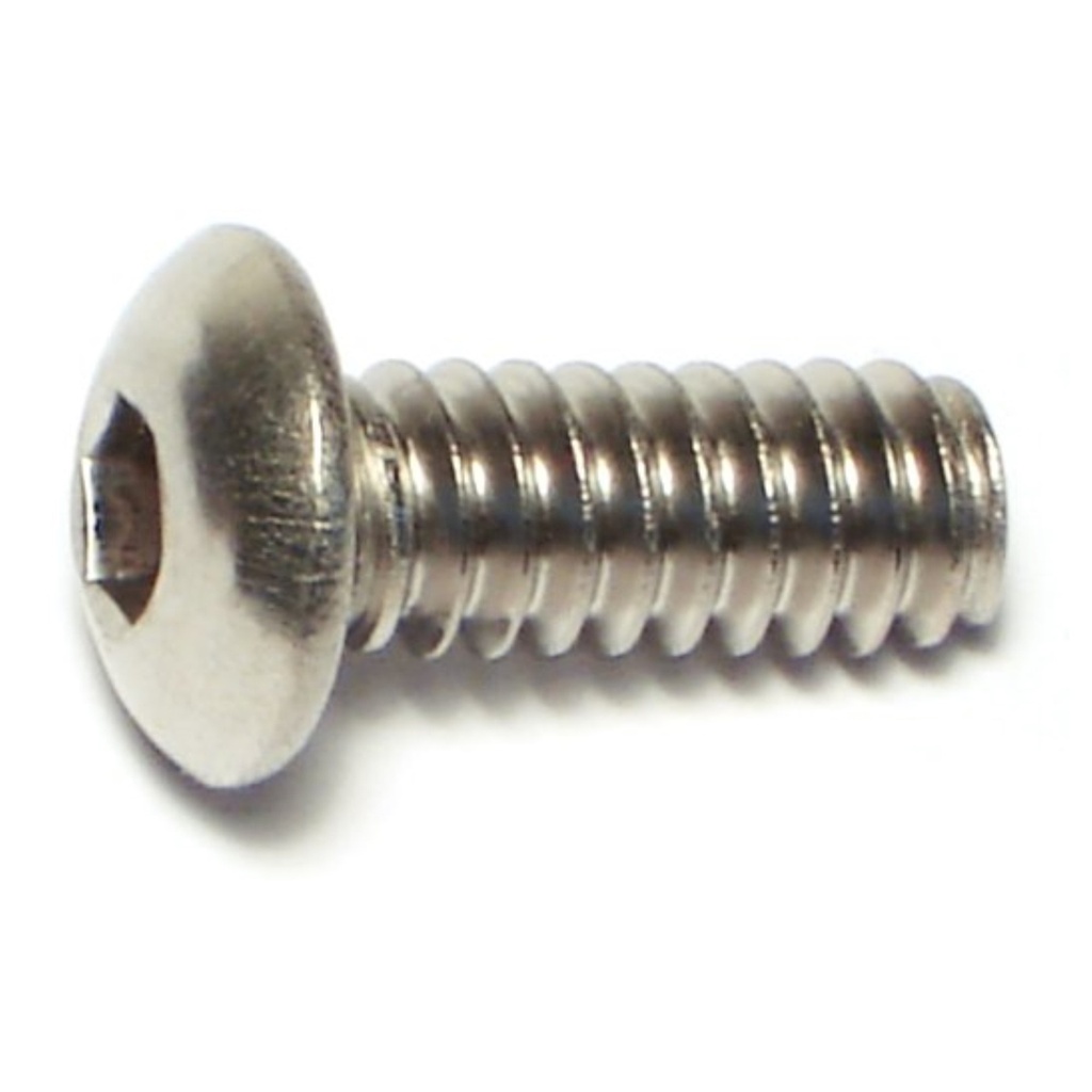 10-24 x 1/2 Button Socket SS