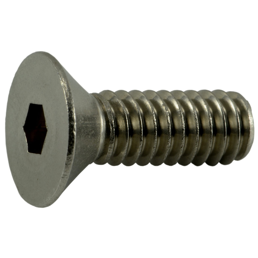 1/4-20 x 3/4 Flat Socket SS