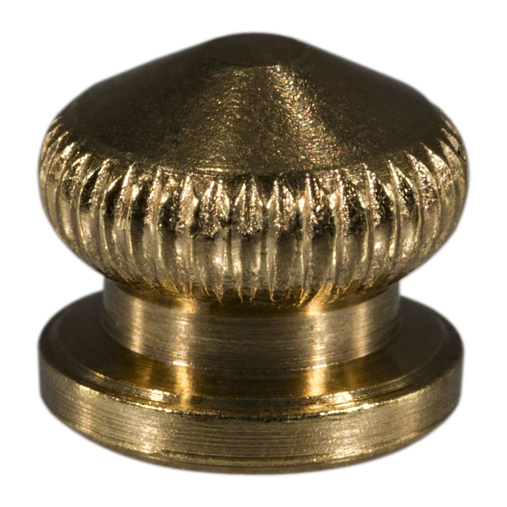 8-32 Knurled Knob Br