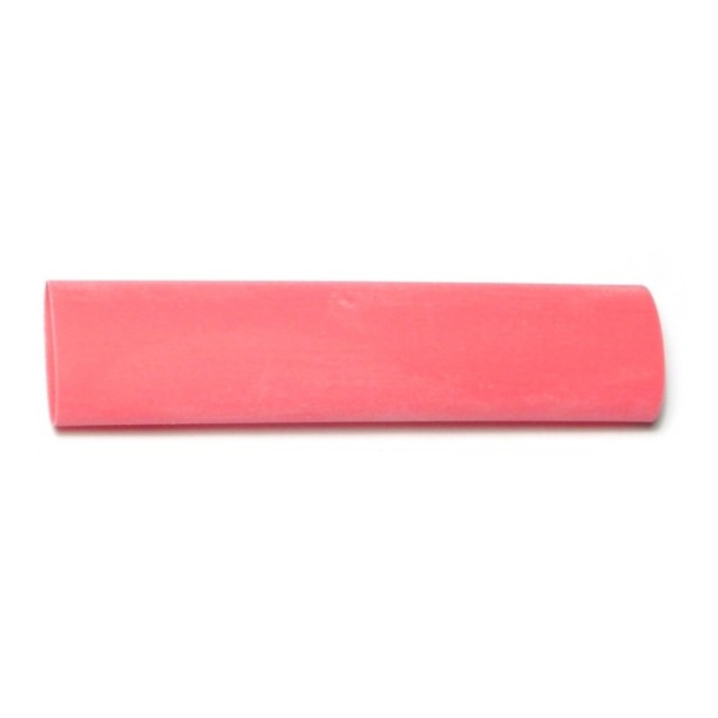 1/2 x 3 Red Heat Shrink Tube