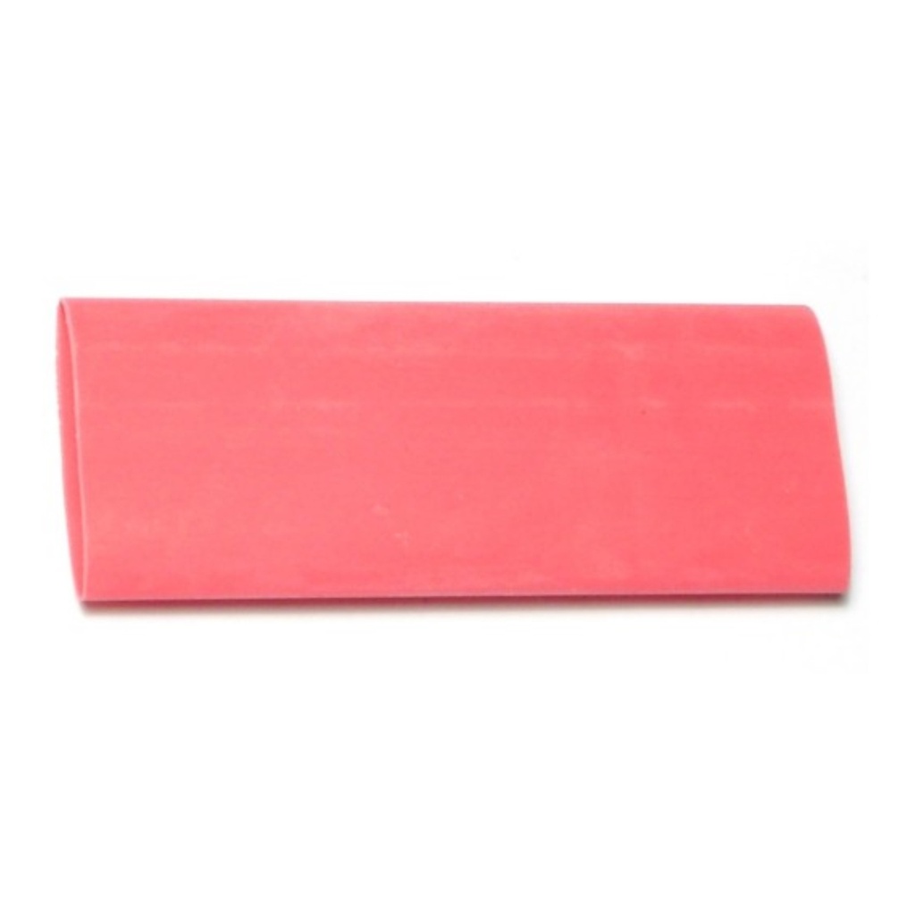 3/4 x 3 Red Heat Shrink Tube