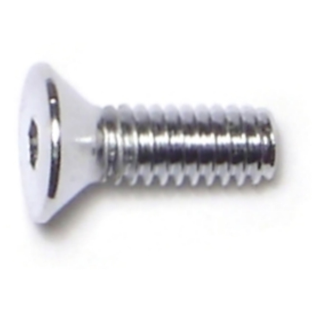 8-32 x 1/2 Flat Socket Chrm