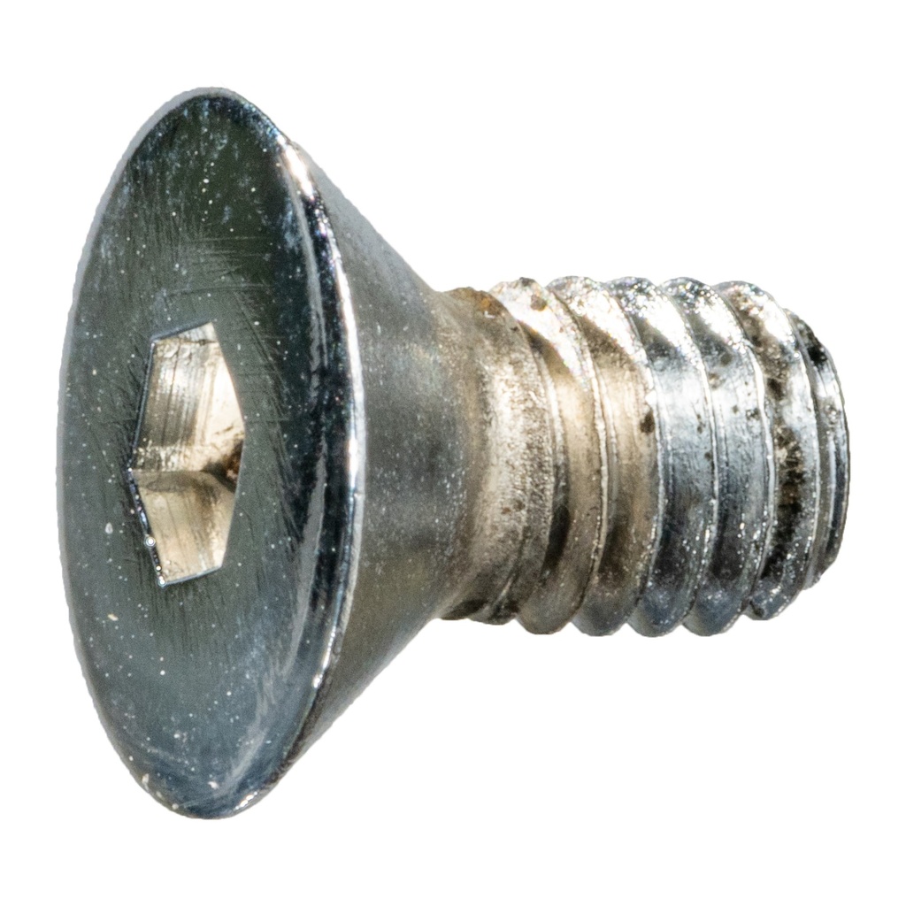 10-32 x 3/8 Flat Socket Chrm