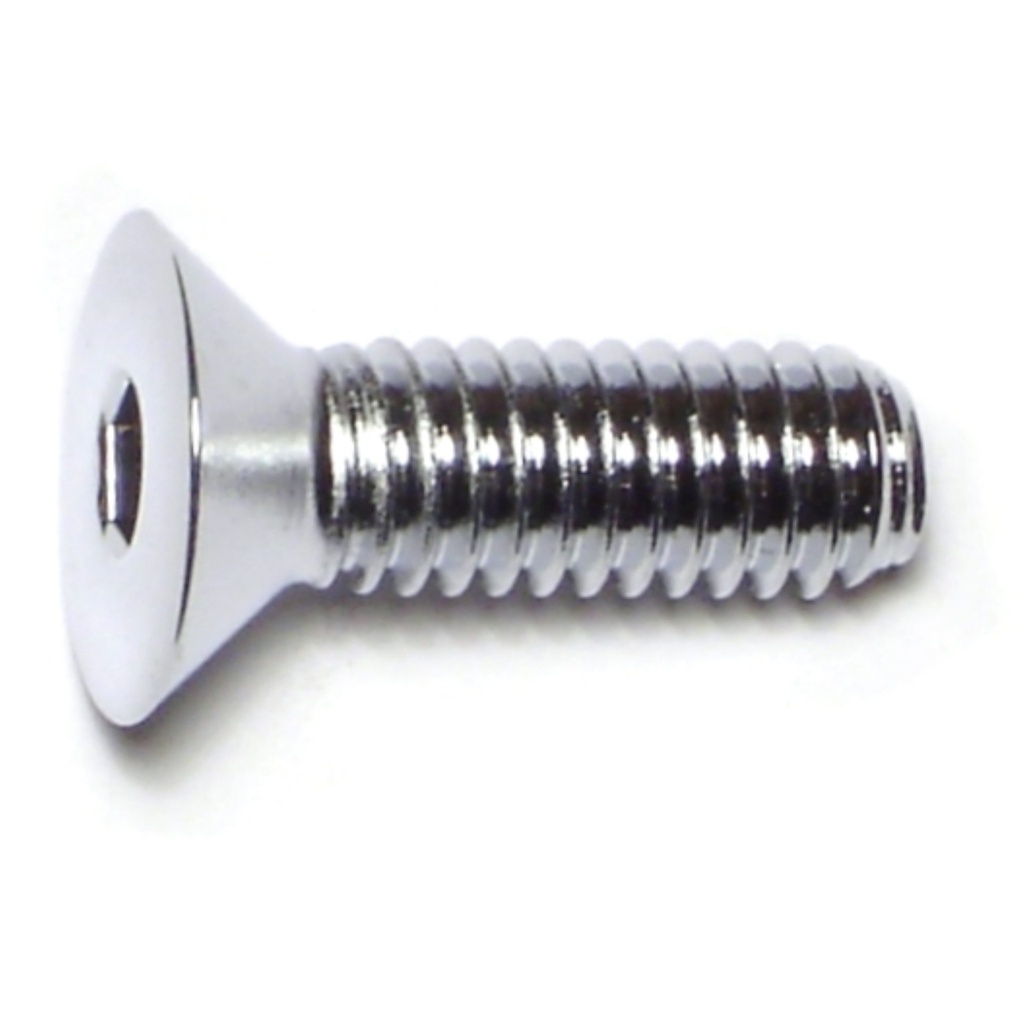 5/16-18 x 1 Flat Socket Chrm