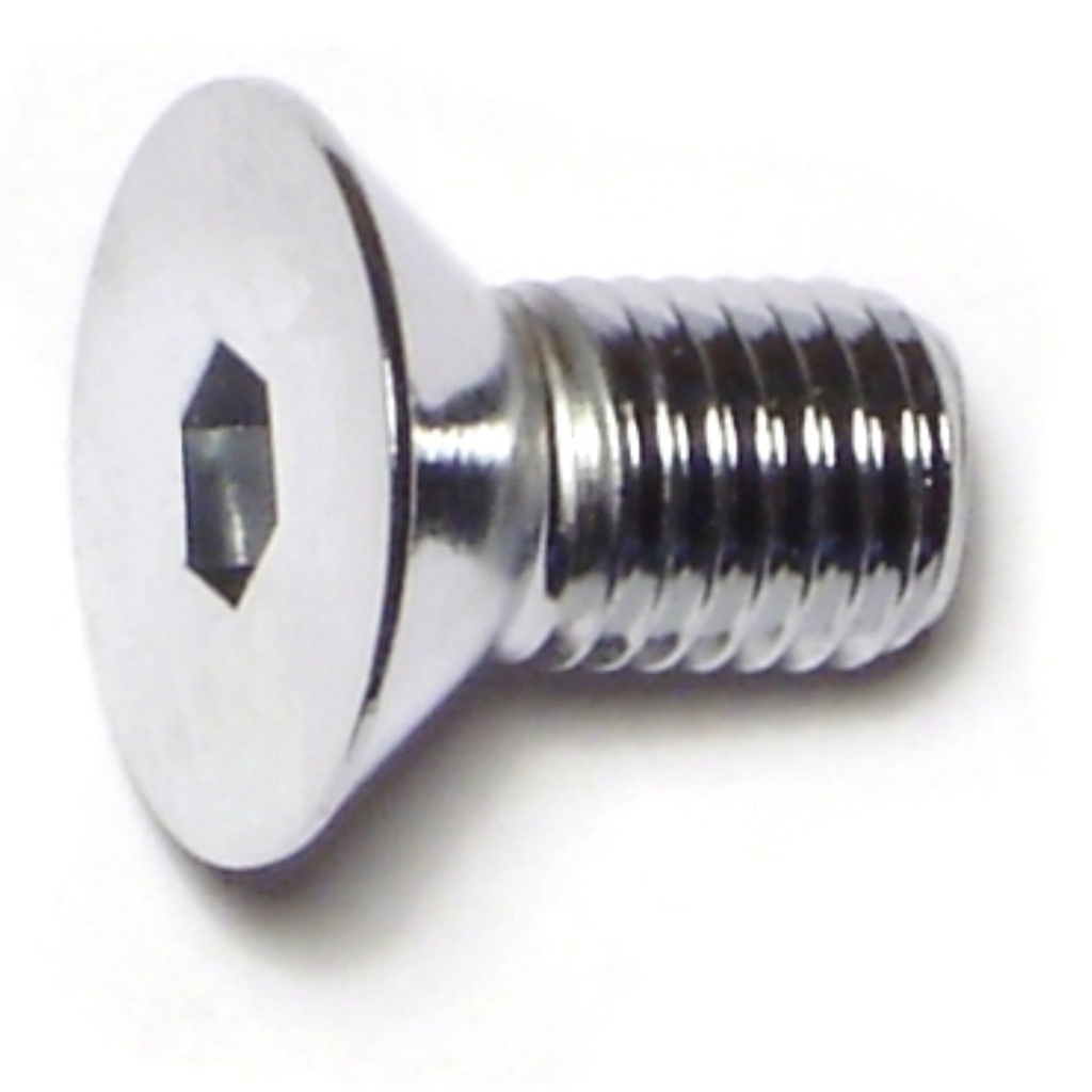 5/16-24 x 5/8 Flat Socket Chrm