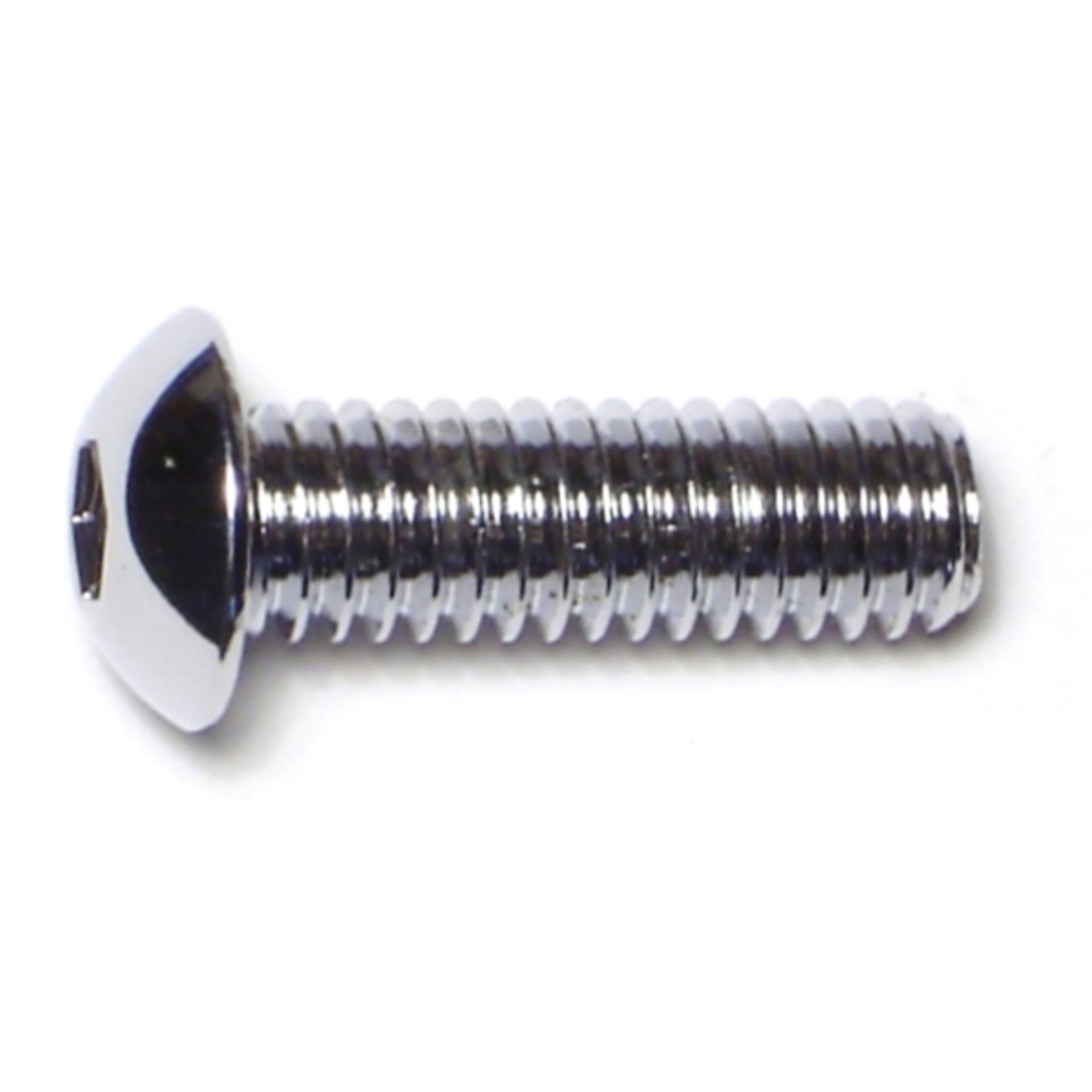 5/16-18 x 1 Button Sckt Chrm