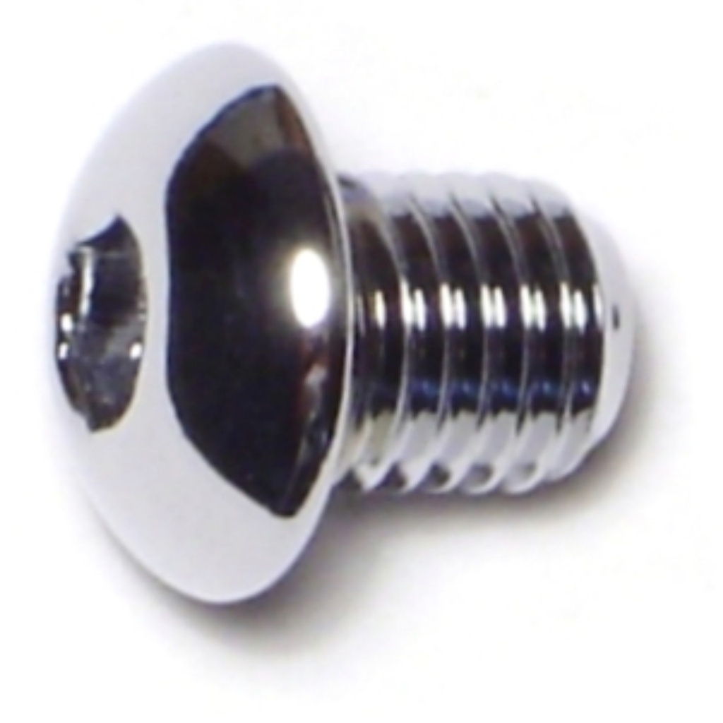 5/16-24 x 3/8 Button Sckt Chrm