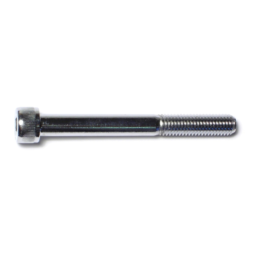 10mm-1.5 x 90m Knurl Sockt Chrm