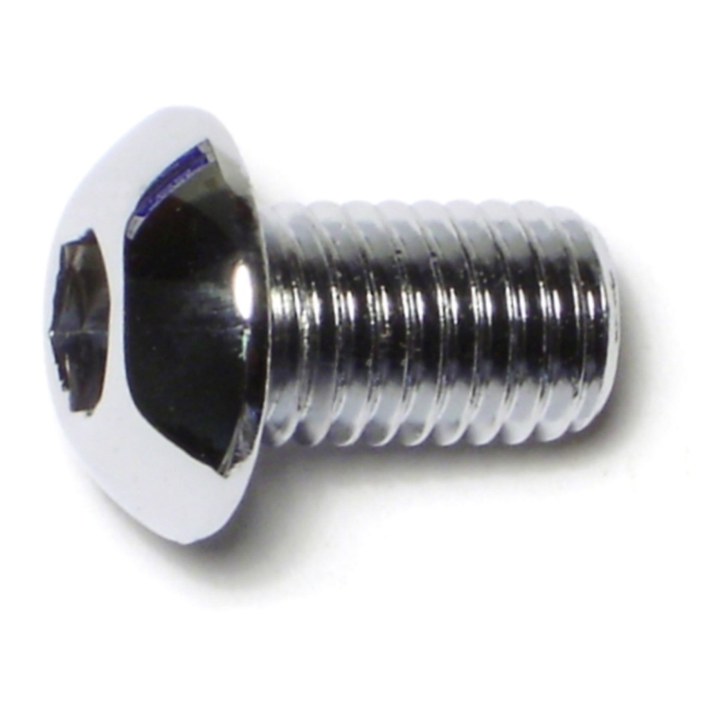 12mm-1.75x 20m Button Sckt Chrm