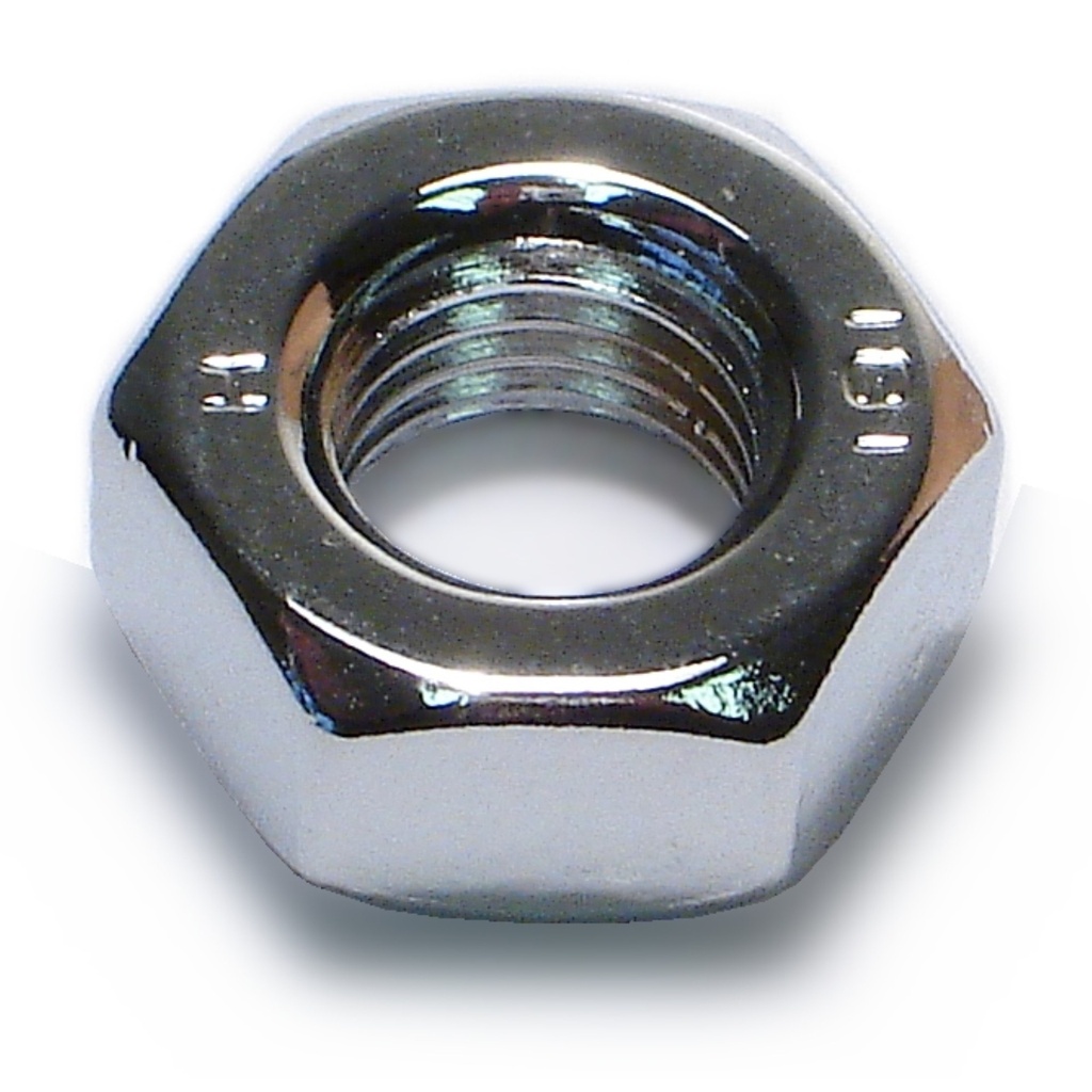 10mm-1.25 Hex Nut Chrome