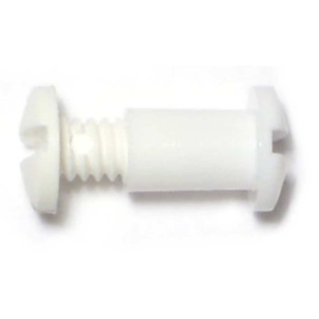 3/8" Post w/Scr White