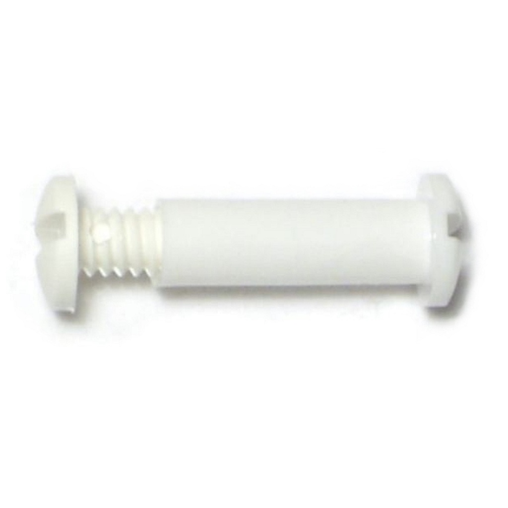 3/4" Post w/Scr White