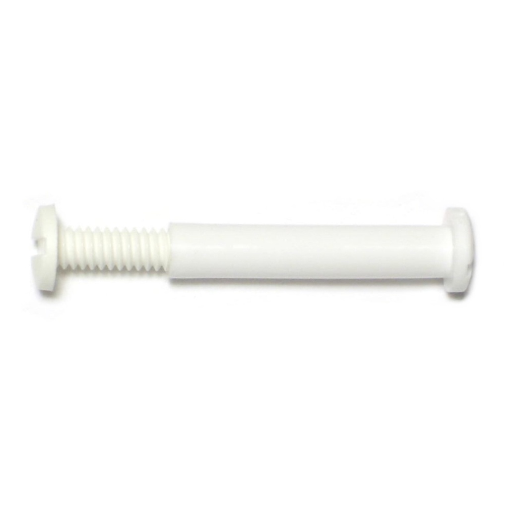 1-1/4" Post w/Scr White