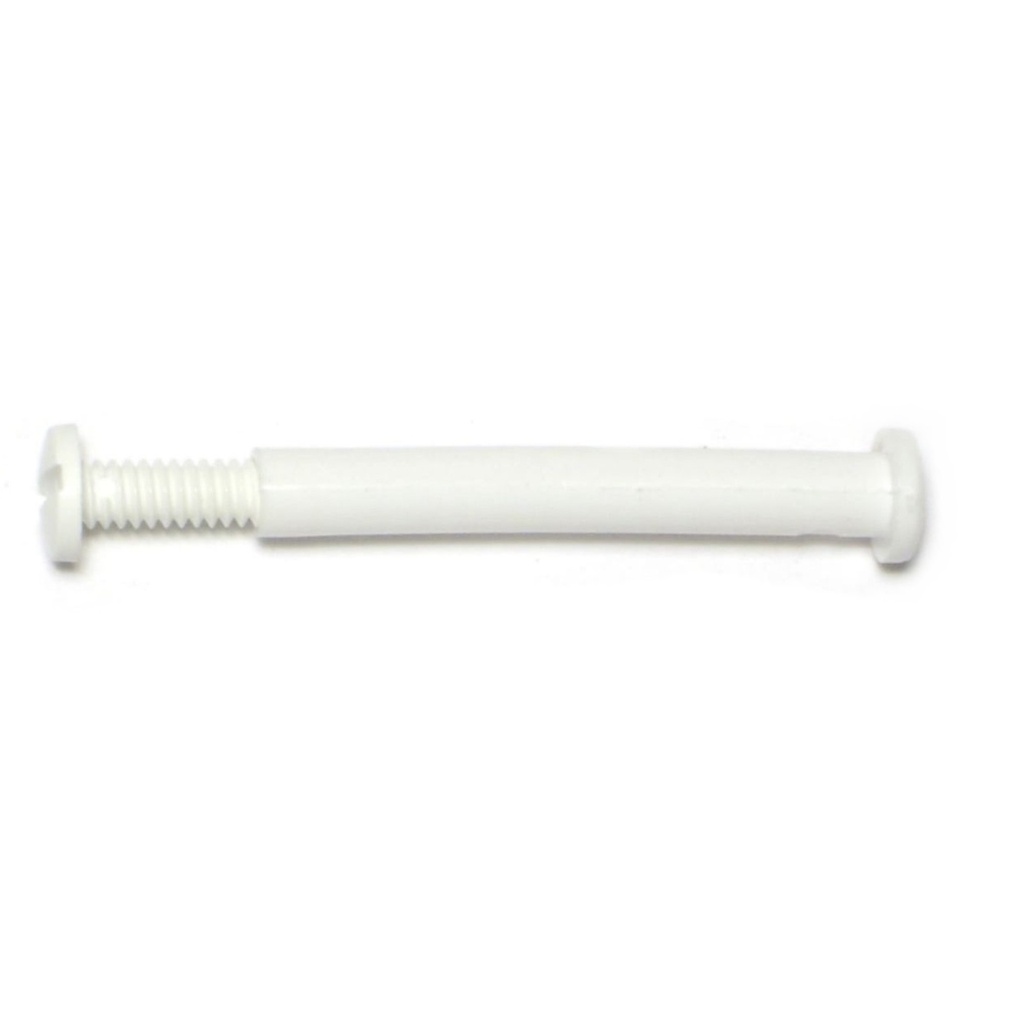 1-3/4" Post w/Scr White
