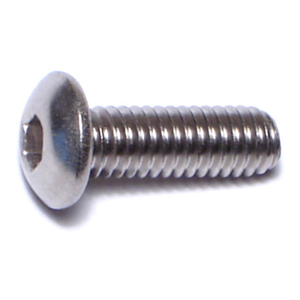 4mm-0.7 x 12mm Button Socket SS