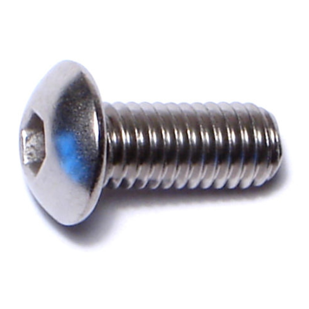 5mm-0.8 x 12mm Button Socket SS
