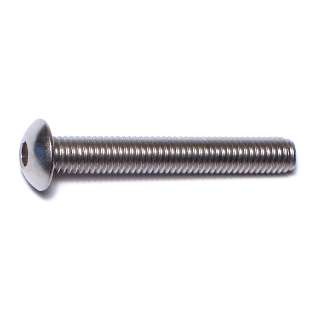 5mm-0.8 x 35mm Button Socket SS
