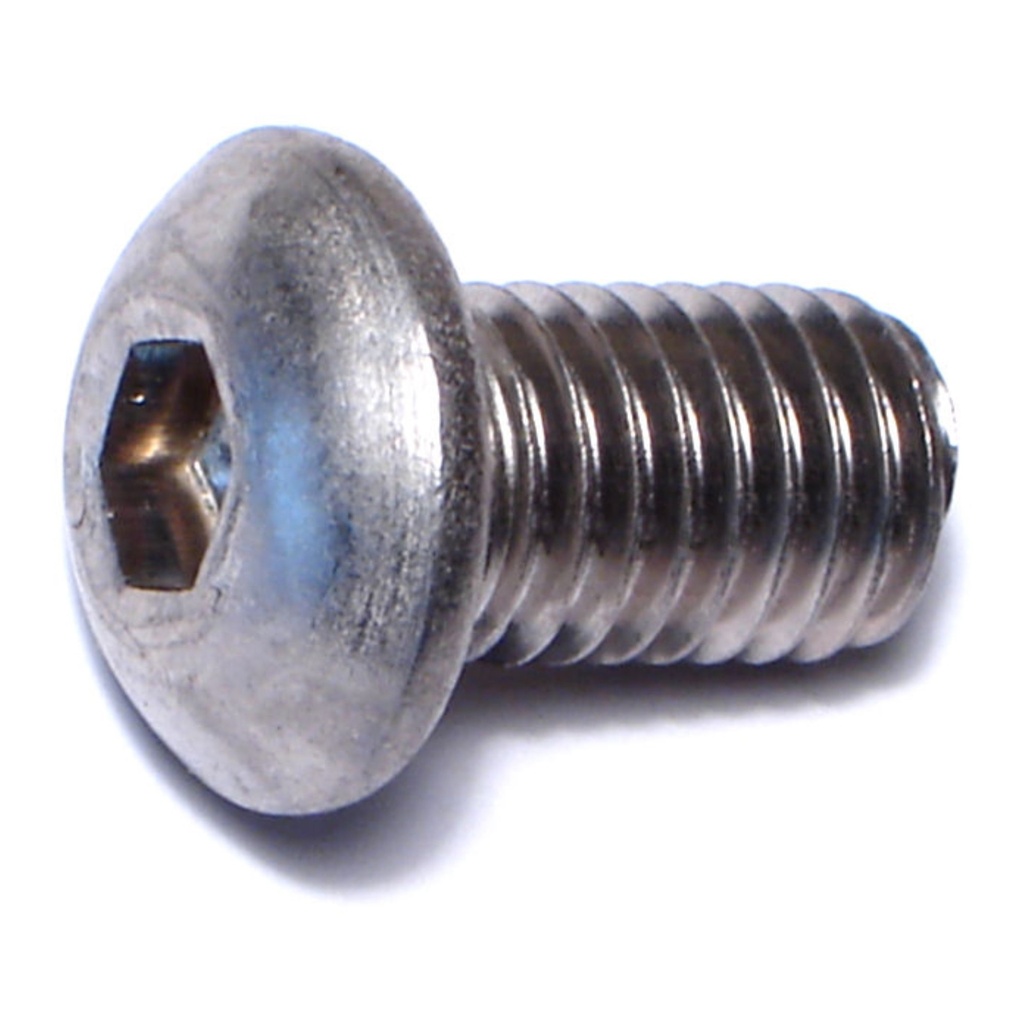 10mm-1.5x 16mm Button Socket SS