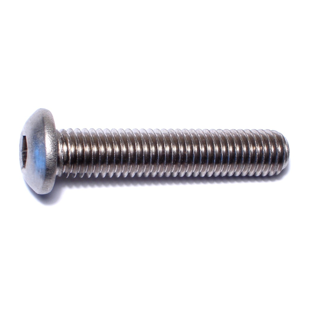 10mm-1.5x 50mm Button Socket SS