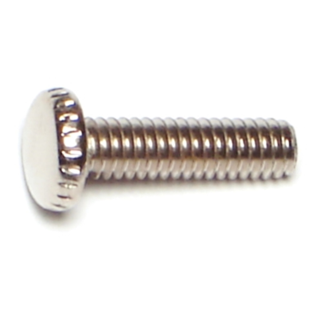 8-32 x 5/8 Knurled Scr Nckl