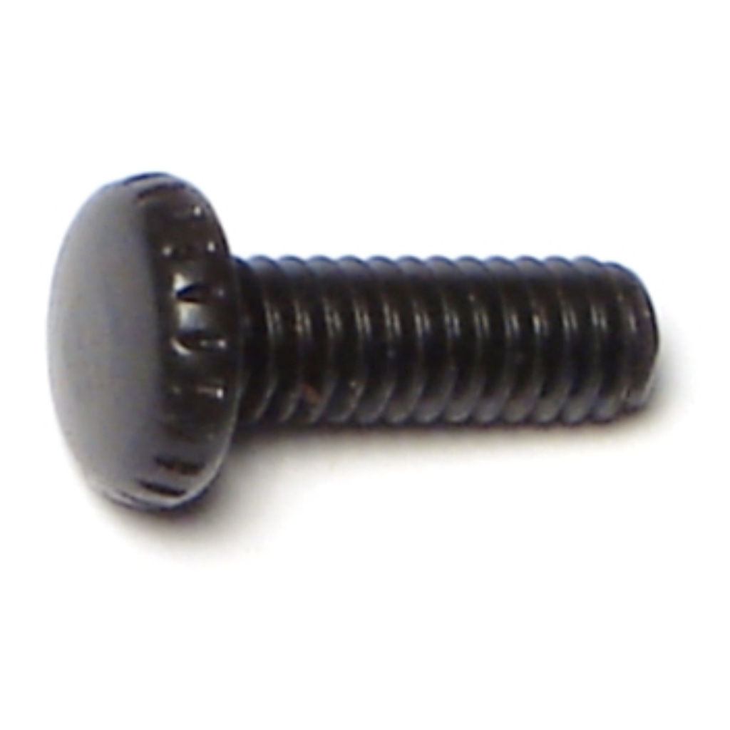 8-32 x 1/2 Knurled Scr BlOx