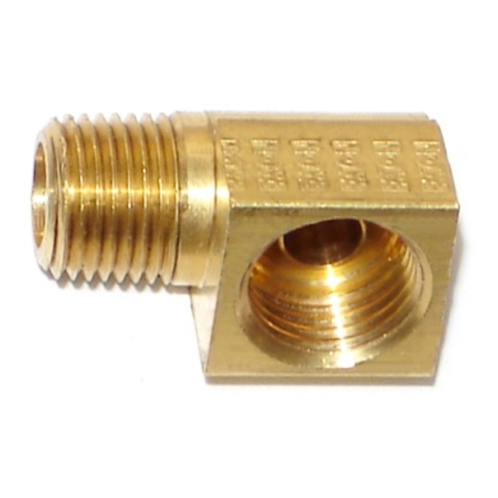 [MF76346] 1/4 x 1/8 x 90 Elbow Fl/Male Br
