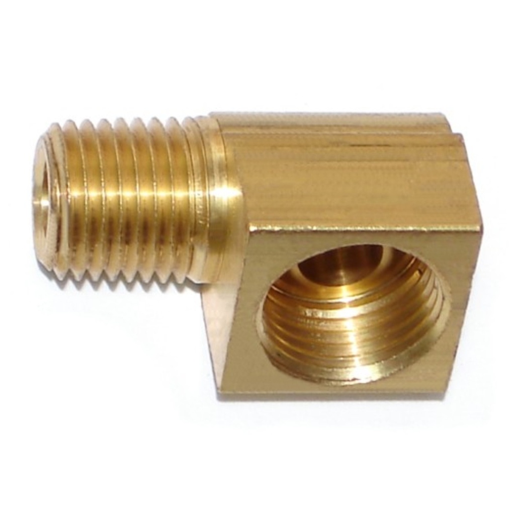 3/8 x 1/4 x 90 Elbow Fl/Male Br