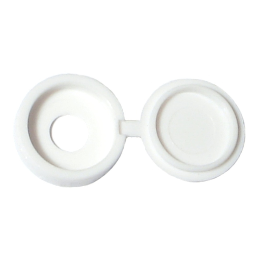 1/4 Hinged Cover Wht