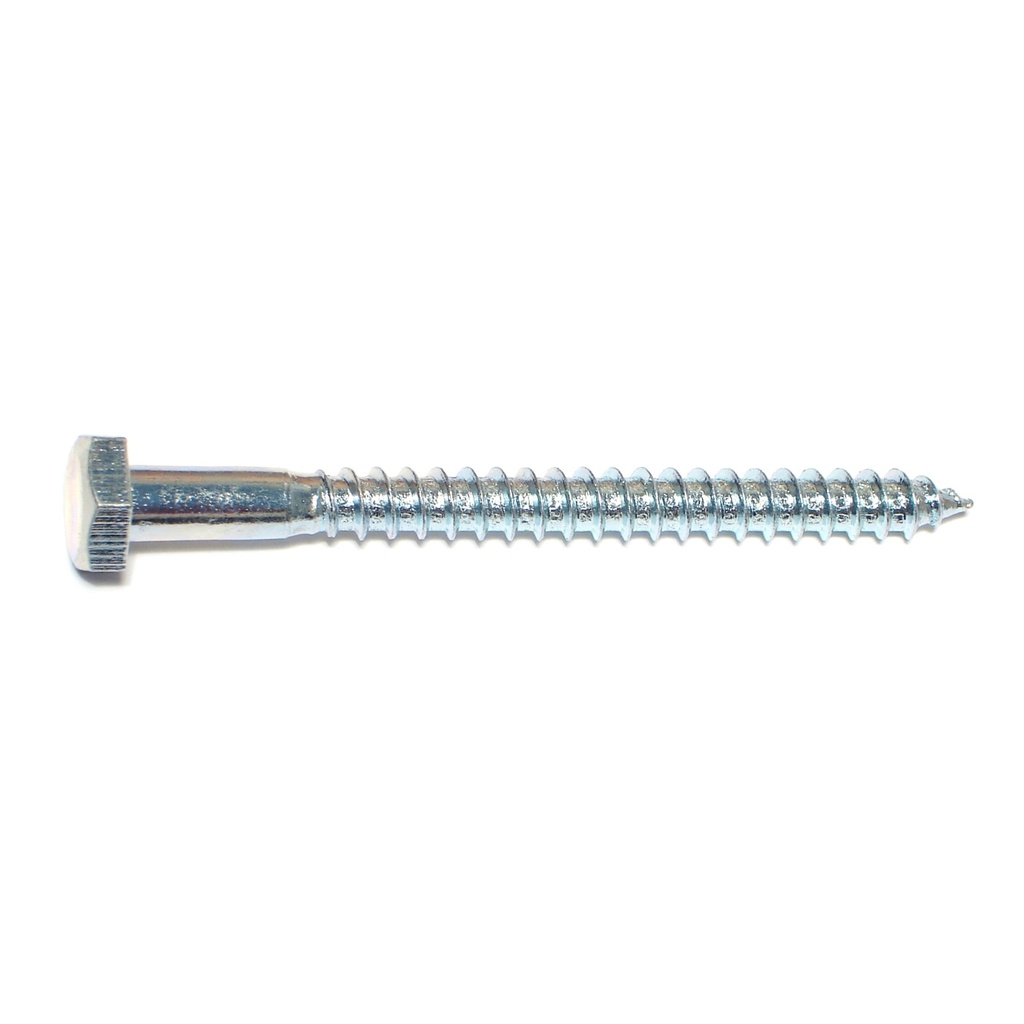 1/4 x 3Hex Lag Screw Zn