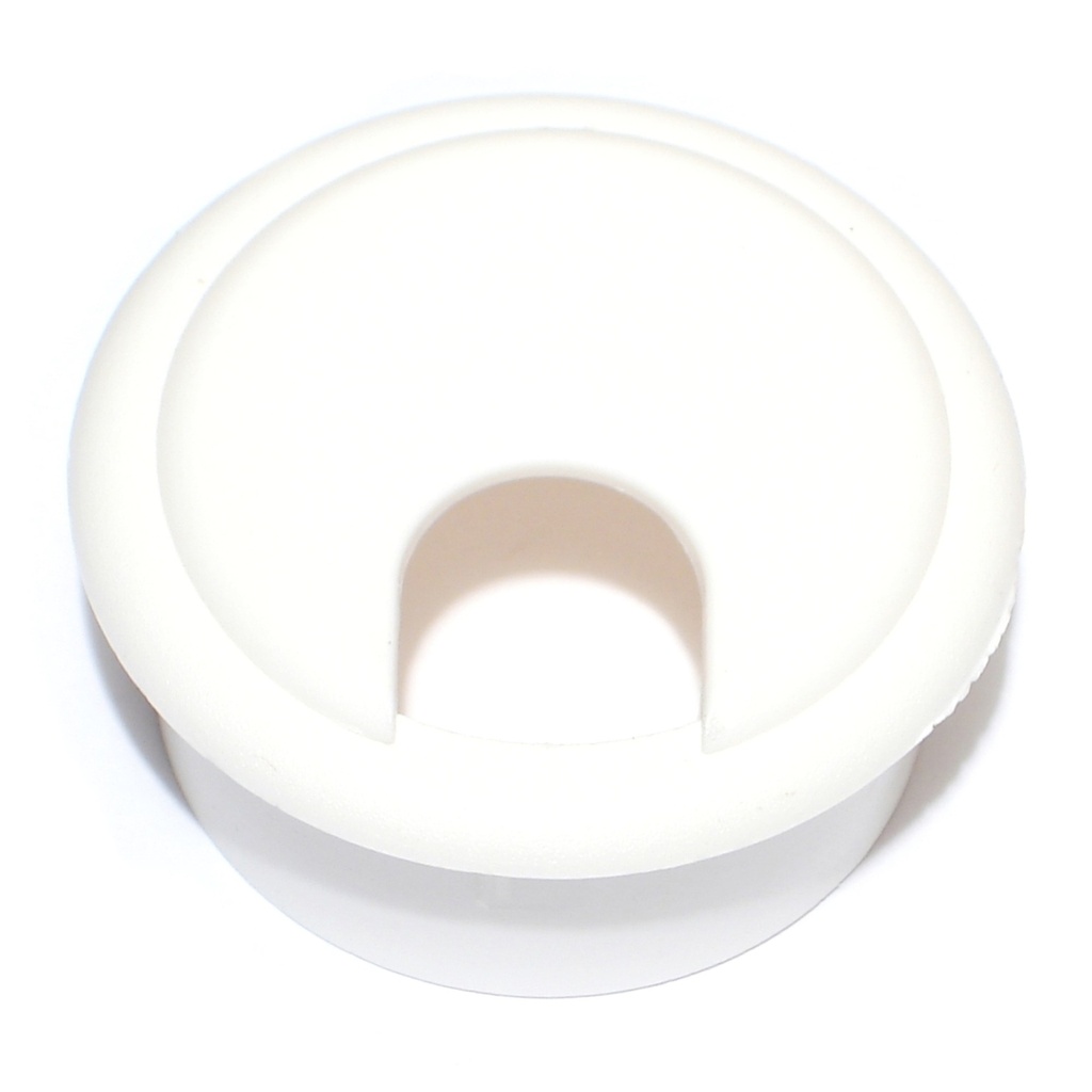 1-3/4 White Computer Grommet