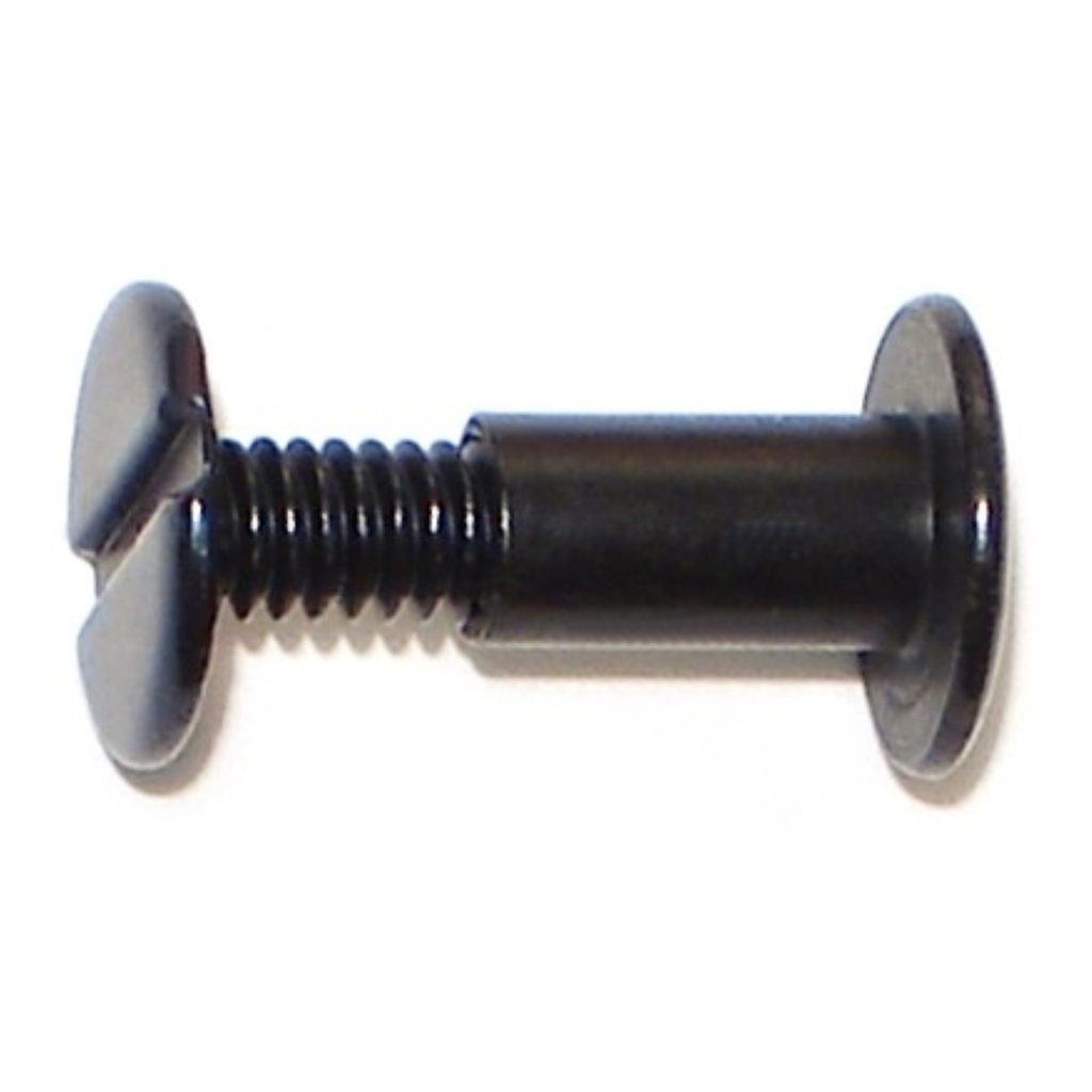 3/8 Scrw Post Blk Al