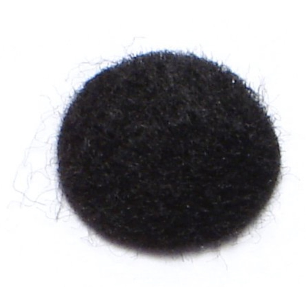 5/8 Black Felt Wash