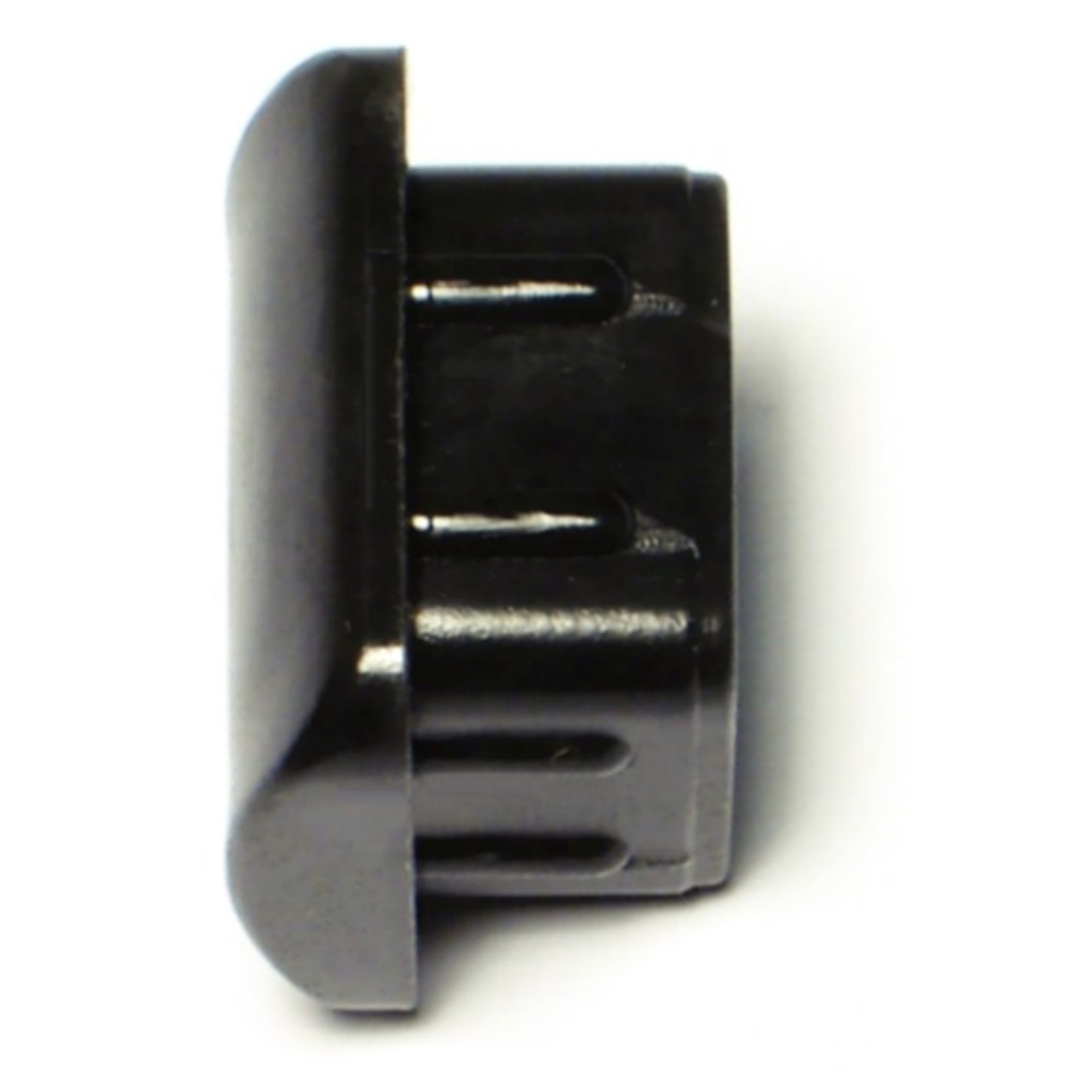 [MF76682] 7/8 Blk Inside Sq Patio Chr Tip