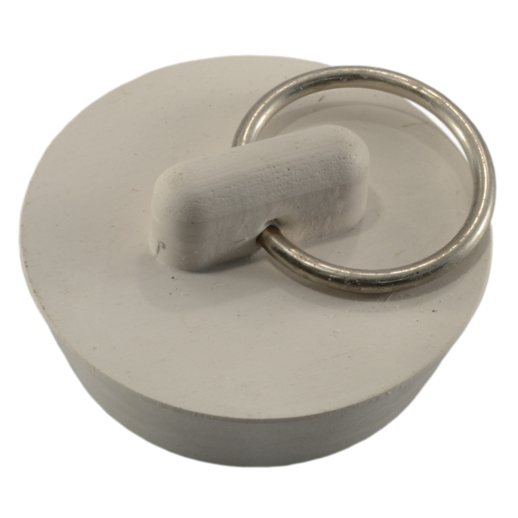 1-1/4 Wht Rubber Stopr