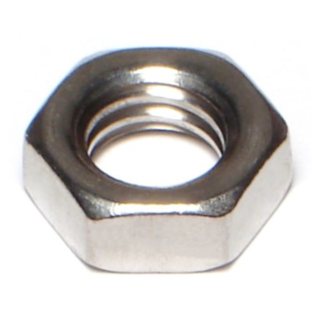 3/8-16 Hex Jam Nut SS