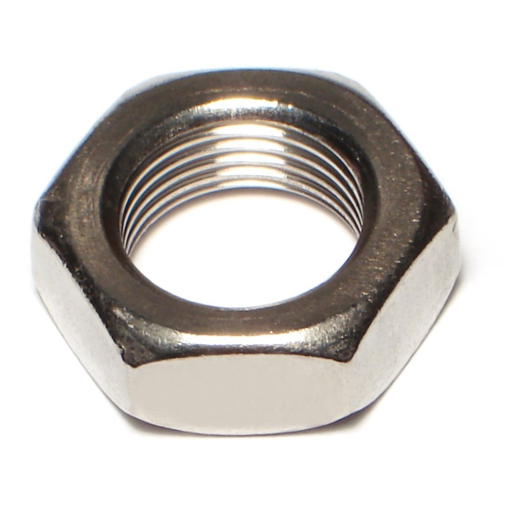 3/4-16 Hex Jam Nut SS