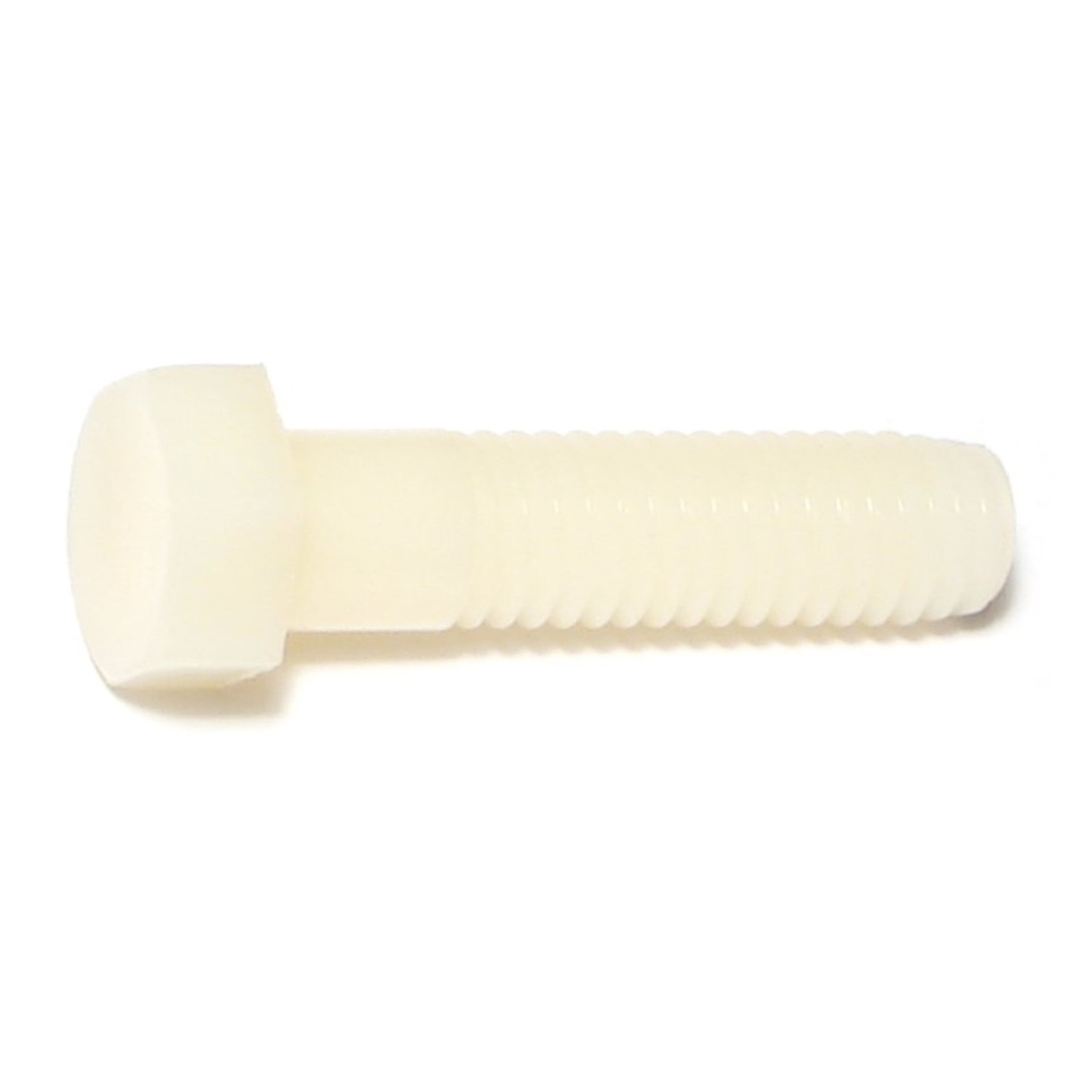 3/8-16 x 1-1/2 Nylon Hex Cap Sc