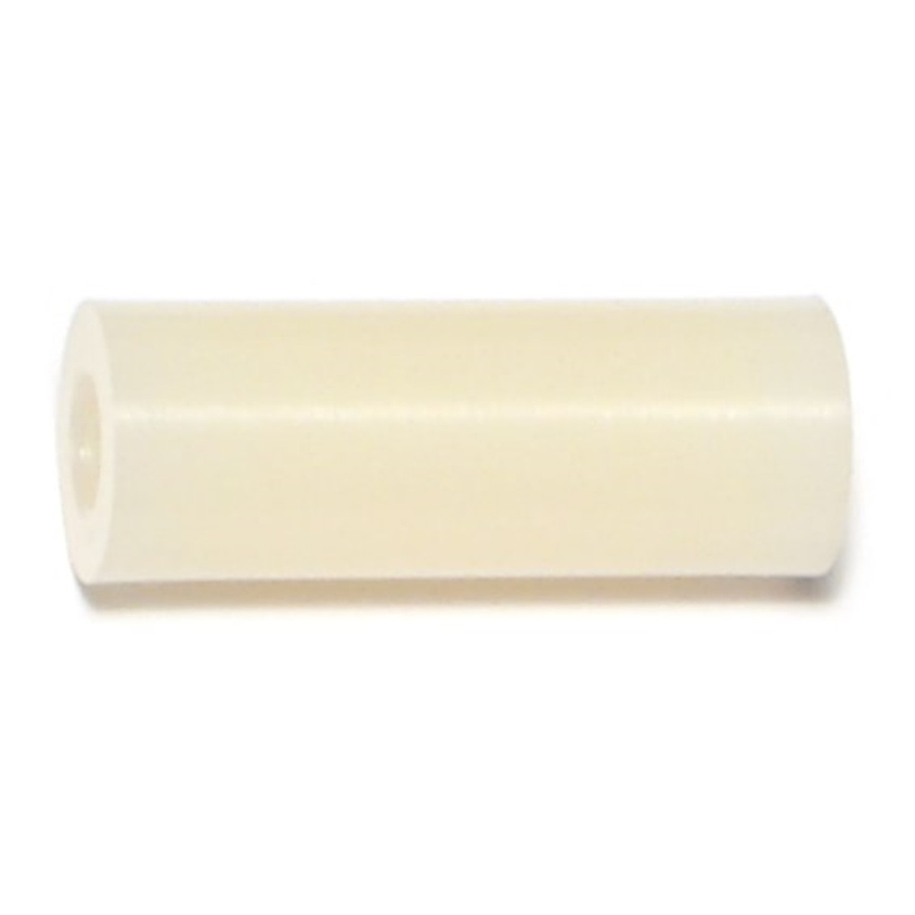 10-32x1x 3/8OD Thr Nylon Spacer