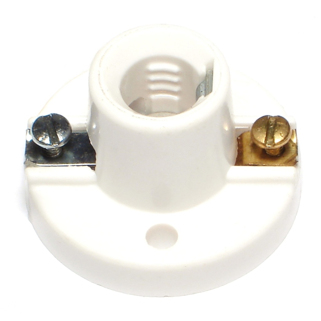 Miniature Base Wh Met/Plas Sckt