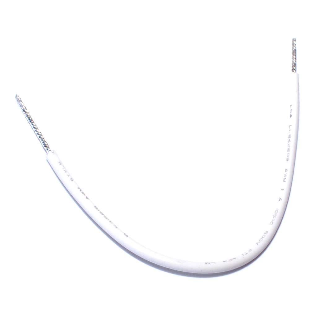 [MF77942] 18 Gauge x 6 Strnd White Wire